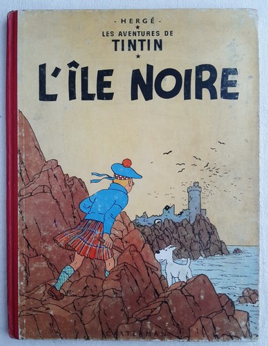 Tintin ile noire belle - tintin,