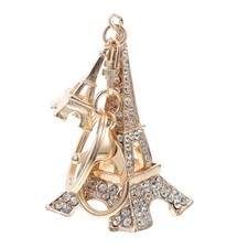  Accessoire Tour Eiffel Porte-clé Décor De La Chaîne Clés Porte-clés