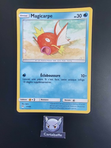 Carte pokémon magicarpe 40 - carte,