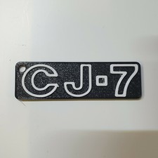 Porte Clé Jeep CJ7 Logo