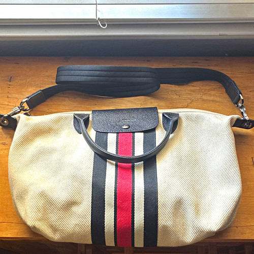 Longchamp cotton canvas - canvas, modele