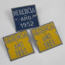 Immatriculation plaques