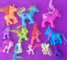Vintage Gros lot 21 figurines Mon Petit Poney My Little Pony Hasbro & autres C18