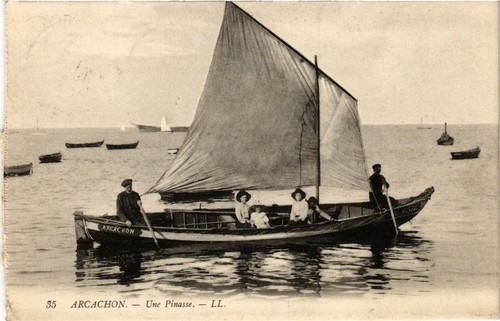 Cpa arcachon une - arcachon,
