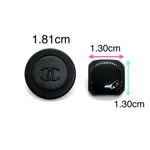 Boutons vintage chanel - boutons,