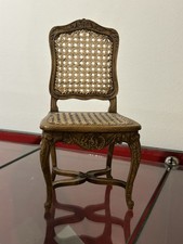 Ancien Meuble De Maitrise Chaise Regence Hauteur 25 Cm En Noyer