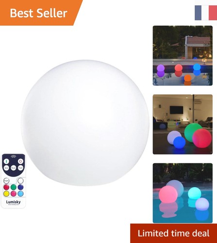 Boule lumineuse sans fil - lumineuse, à