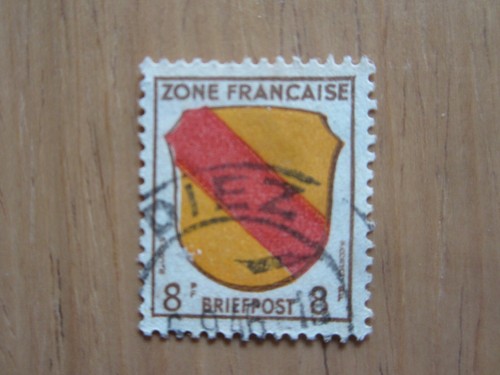 Timbre allemagne - d,