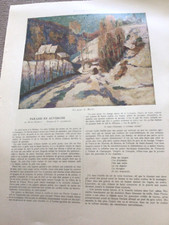 PARADIS EN AUVERGNE HENRI POURRAT PEINTURES F CHARRETON