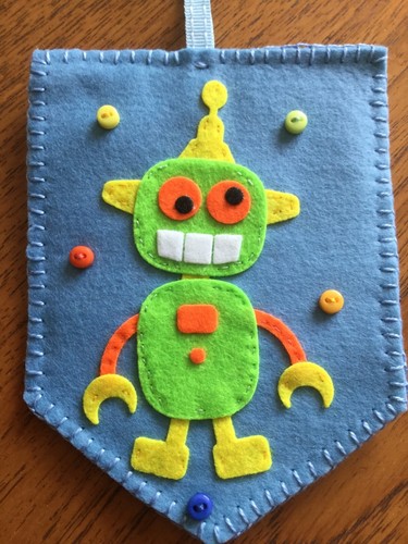 Accroche murale robot - accroche,