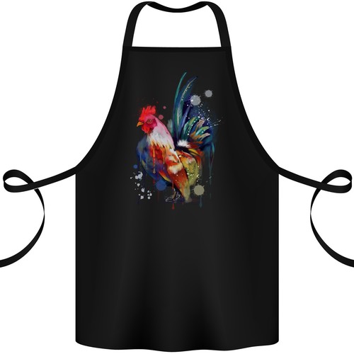 Poulet peinture l eau - a, l'eau