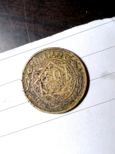 Ancienne monnaie 50francs - ancienne,