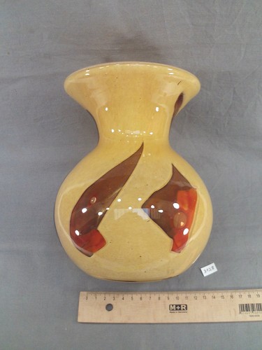 Ancien vase pâte verre - ancien,