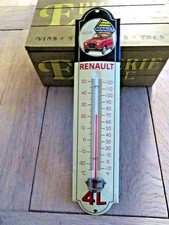 Plaque émaillée bombee