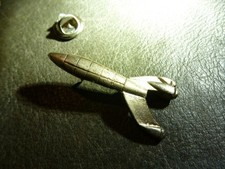 pin tintin & milou tim & struppi  on a marché sur la lune la fusée rocket space