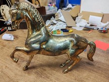 RARE STATUE CHEVAL EN Laiton A