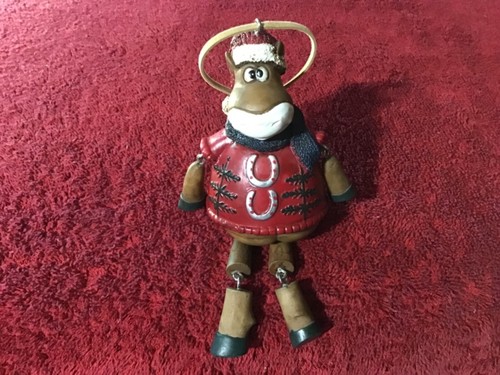 Tall santa horse - 6”,
