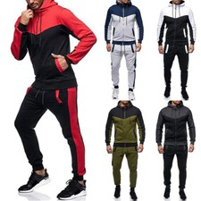 Survêtement En Polaire Technique Pour Hommes Ensemble De Jogging Veste À /