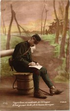 CPA AK Militaire Soyez fiers et eonfiants le 75 eogene (361944)