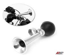 Klaxon De Vélo Bruyant Guidon Rétro Vintage 7,8" Longueur Squeeze Bulbe