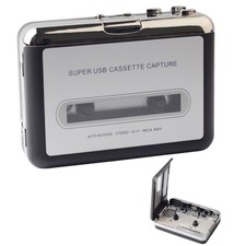 Convertisseur cassette vers MP3 design compact parfait pour tout espace ou régl