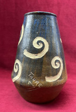 FELIX FAURE VASE POTERIE VERNISSEE SAVOYARDE ART DECO ISERE AUVERGNE RHONE ALPES