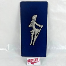 ➜TABLEAU/CADRE LES ÉTAINS LA FIORENTINA aristocrate sur velours bleu vintage