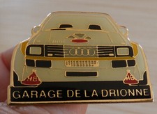 RARE GRAND PIN'S VOITURE RALLYE GOUPE B AUDI SPORT QUATRO S1 E2 GARAGE DRIONNE