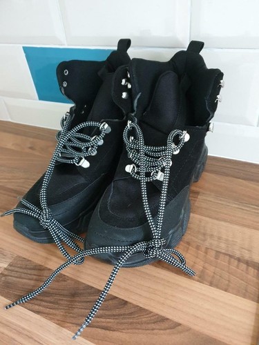 Bottes trainers noirs neufs - noirs,