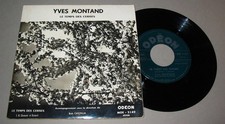 Yves MONTAND  (SP 45t)  Le Temps des cerises - Le Chant de la Libération