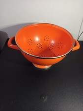 Ancienne Passoire Émaillé