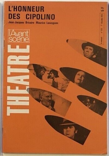 Avant scène - (theÂtre), l'avant-scène