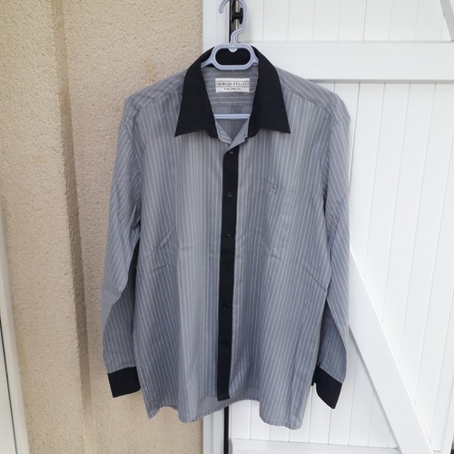 Chemise rayée hommes - chemise,