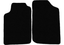 Tapis de sol AVANT pour Peugeot 206, 206cc 1998-2009, Noir moquette