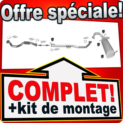Echappement pour suzuki - pour, sx4