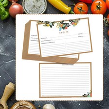 20 fiches recettes avec titre