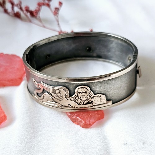 Bracelet jonc ouvrant xixe - bracelet,