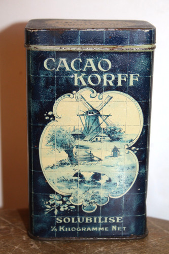 Boîte ancienne cacao - , f.korff