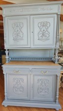 buffet deux corps Gris