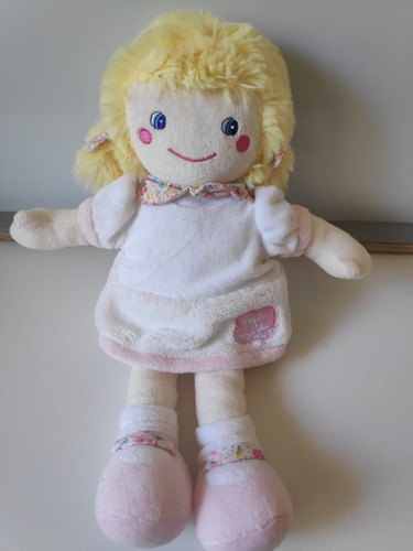 Poupée chiffon doudou blonde