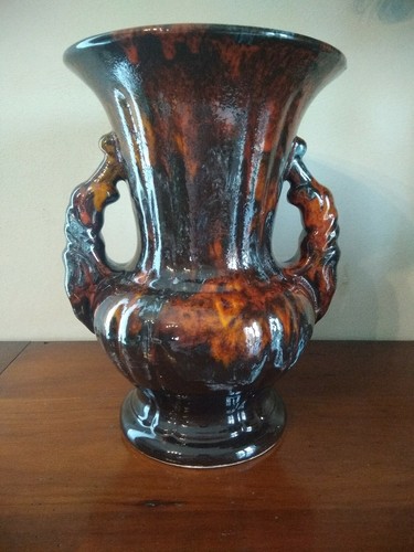 Poterie vase amphore faïence