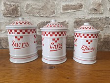 3 POTS  EPICES   EMAILLEES