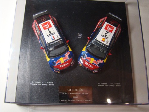 Citroen wrc 2008 coffret - citroen,