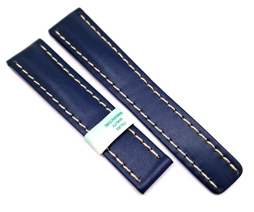 Bracelet montre 18mm bleu veau - bracelet,