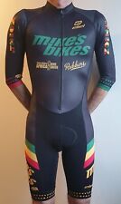 Combinaison cycliste Eliel - Africa black spandex skinsuit