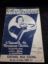 Partition Echos Modernes 6