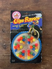 RARE Vintage Clips Rayon Vélo BMX 1988 Jemini