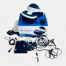 Sony PS VR CUH-ZVR1 pour console de jeux vidéo PS4 casque VR plastique blanc