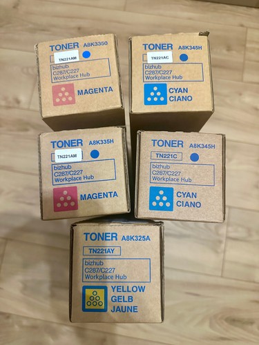 Lot toner bizhub - lot, c227