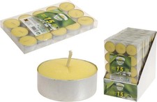 Pro garden Adventure Goods bougies aromatiques à la citronnelle 15 pièces